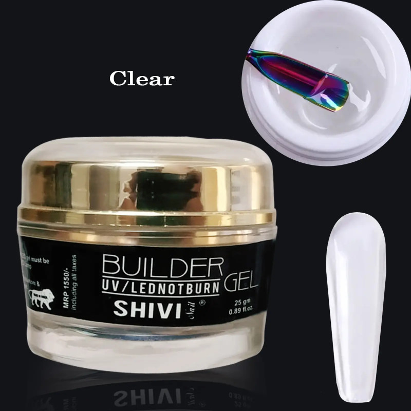 25gm | LED UV Builder Gel | Shivi Nail
