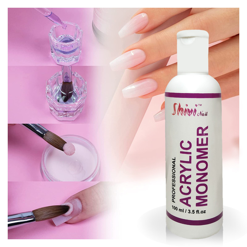 MOROVAN Nail Professional Acrylic Powder Monomer Liquid Set - Walmart.com
